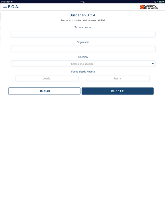 Boletín Oficial de Aragón-BOA screenshot 4