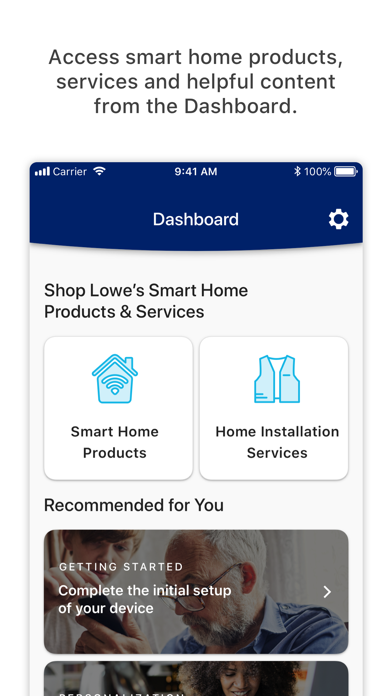 Lowe's TechConnect screenshot 2