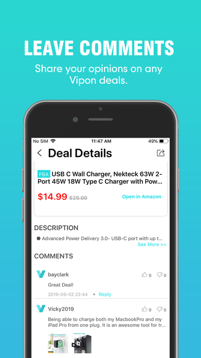 Vipon - Angebote & GutscheineScreenshot von 2