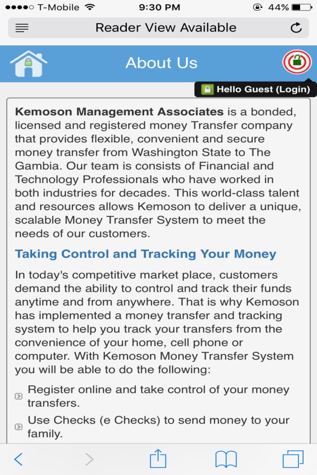 Kemoson Money Transfer screenshot 2