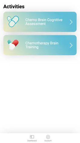 Game screenshot Chemo Brain Cognitive Research apk