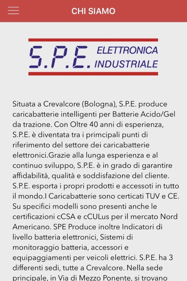 SPE Elettronica 2.0 screenshot 2
