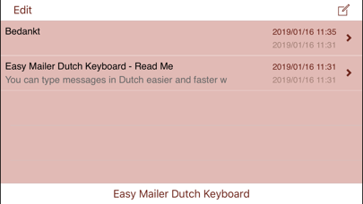 How to cancel & delete Easy Mailer Dutch Keyboard from iphone & ipad 4