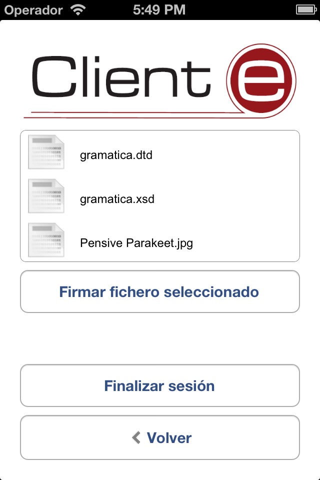 Cliente @firma movil screenshot 3