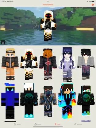 Imágen 4 NARUTO SKINSEED FOR MINECRAFT iphone