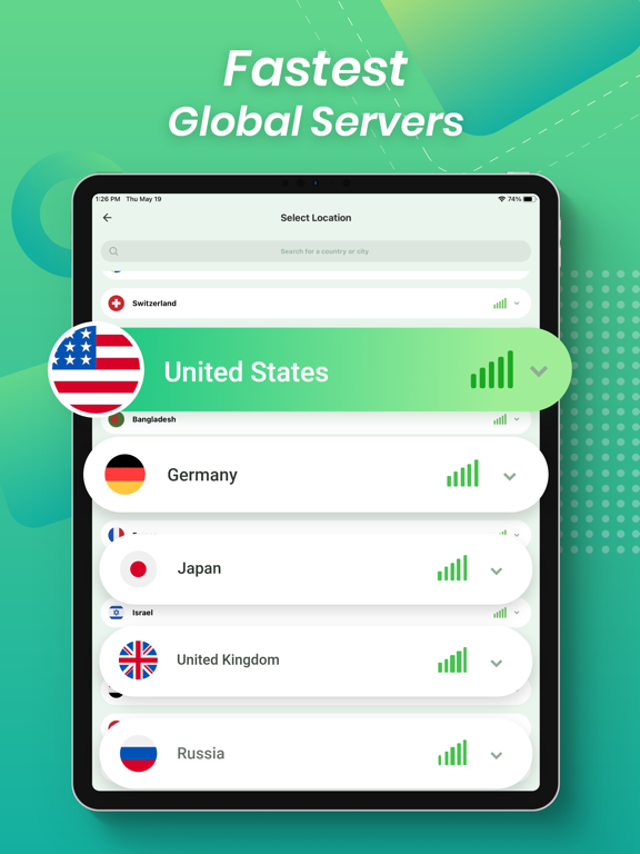 iFlip VPN - Top Internet Proxy screenshot 2