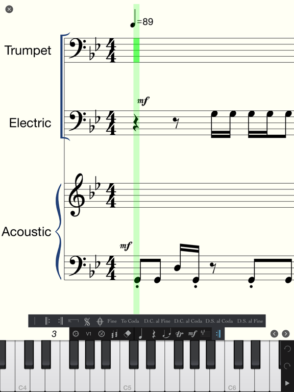 Piano+ - Sheet Music Composer screenshot 4