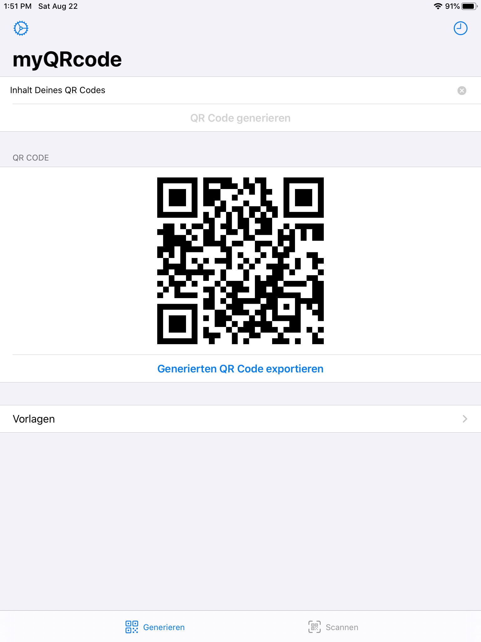 myQRcode screenshot 3