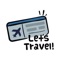 Travel stickers for iMessage with a lot of varieties to use in your daily conversations to express your feeling and share your emotions