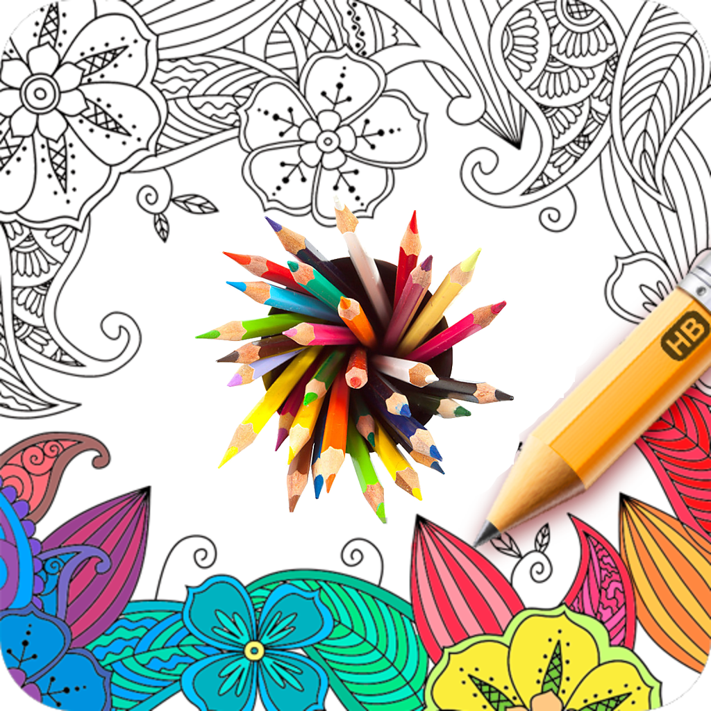 Get Coloring book - Colorless Art for iOS, iPhone, iPad Aso Report