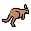 Kangaroo Stickers