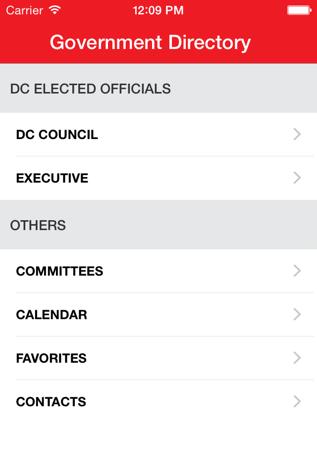 VZ D.C. Government Directory
