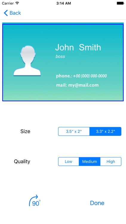 Business Card Holder Simple screenshot-3