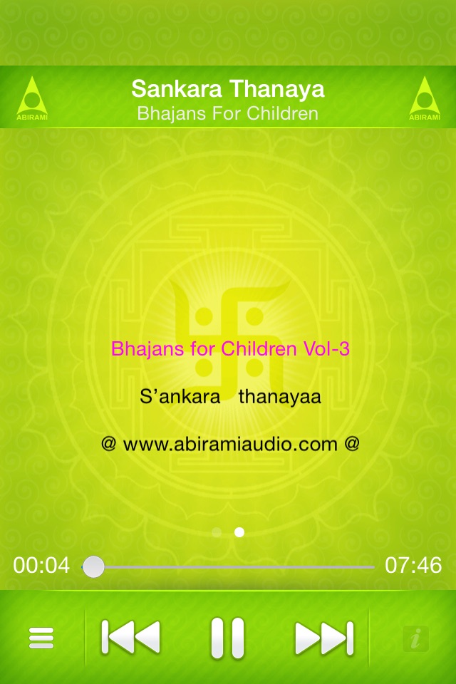 Bhajans For Kids Vol 03 screenshot 4