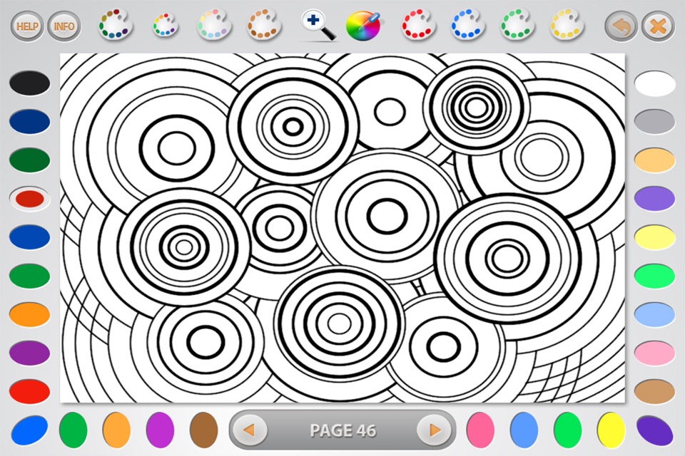 Geometric Designs Coloring screenshot 4