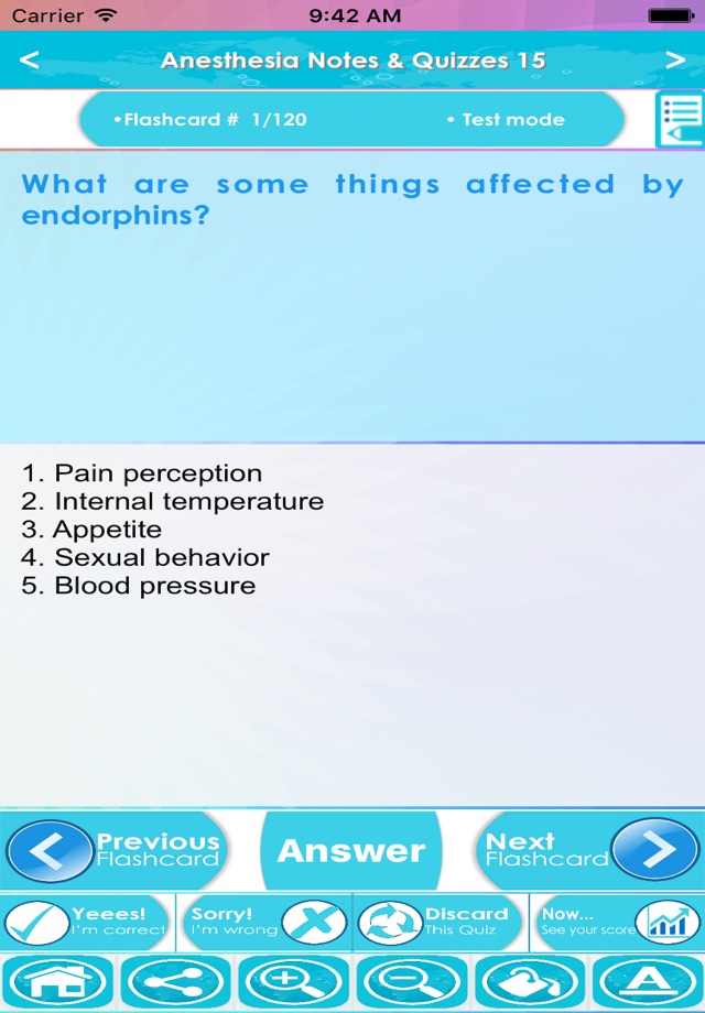 Anesthesia Exam Review : Q&A screenshot 2