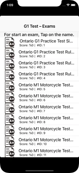 Game screenshot Ontario G1 M1 Driver License apk
