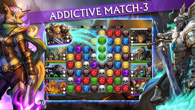 Gems of War – Match 3 RPG screenshot-0