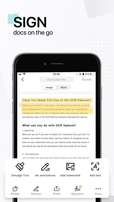 CamScanner - PDF Scanner App screenshot 4