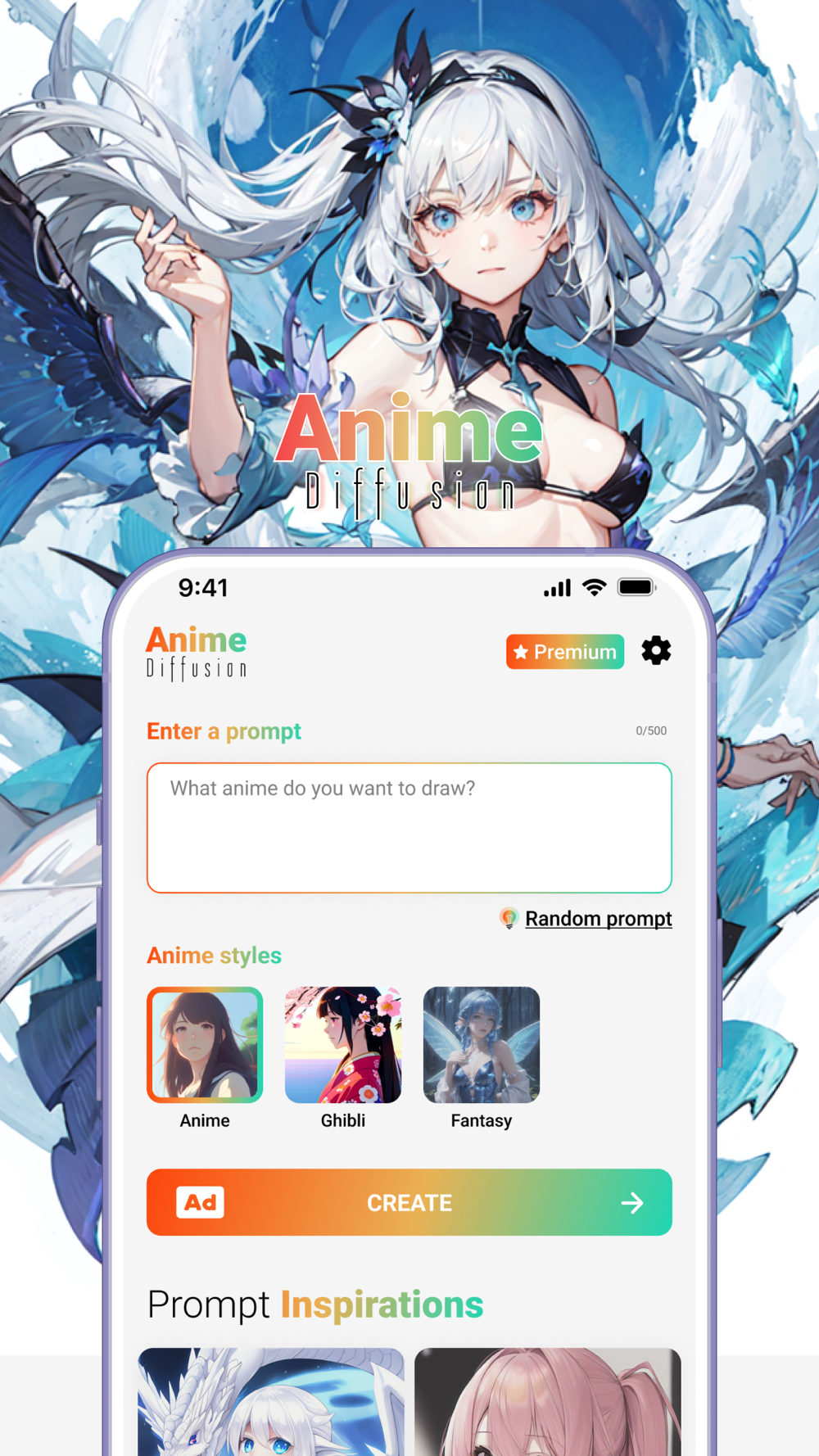 Anime AI Art Waifu Generator Free Download App for iPhone - STEPrimo.com
