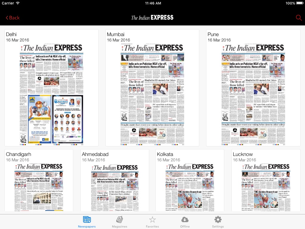 The Indian Express for iPad screenshot 4