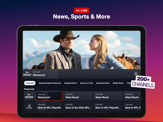 Tubi: Movies & Live TV screenshot 2