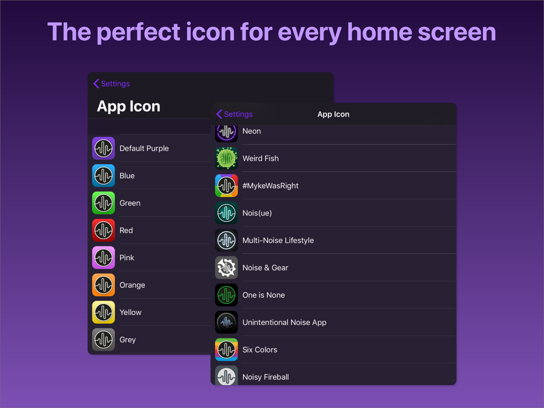 Dark Noise Sound Machine App voor iPhone, iPad en iPod touch AppWereld