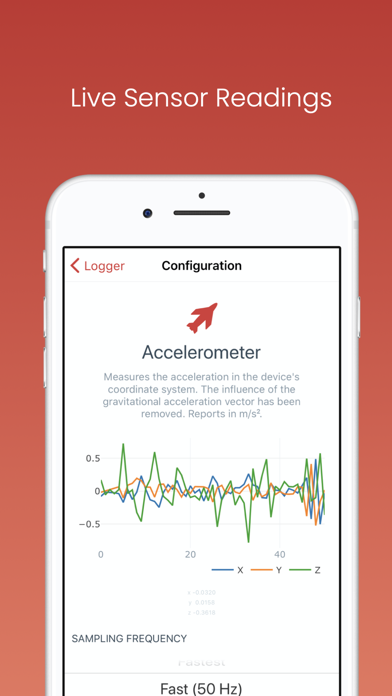 Sensor Logger screenshot 2