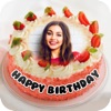 Name & Photo On Birthday Cake