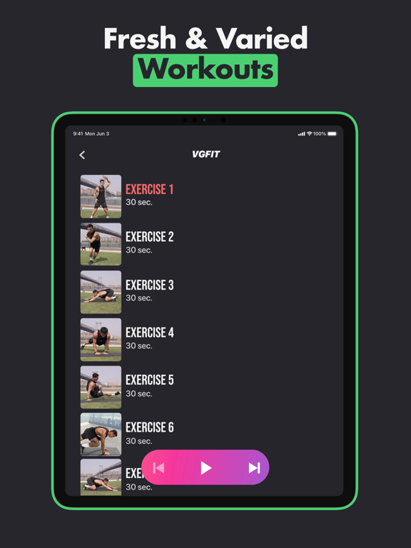 VGFIT: All-in-one Fitness screenshot 4