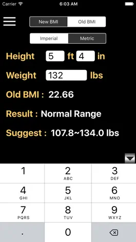 Game screenshot New BMI Calculator apk
