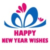Icon Happy New Year Wishes Card GIF