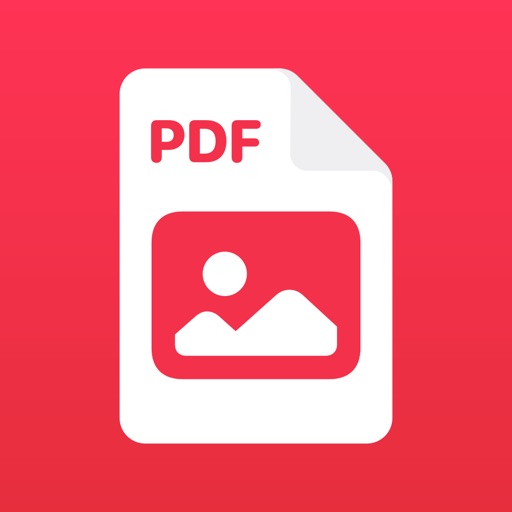 PDF Photos. Convert JPG to PDF Icon