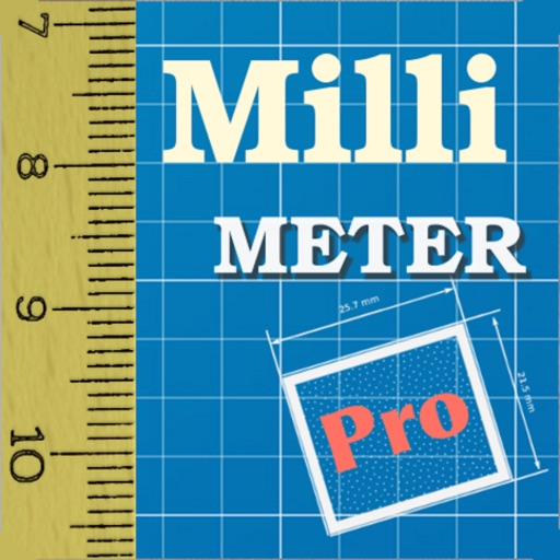 MillimeterPro  - 画面上の定規