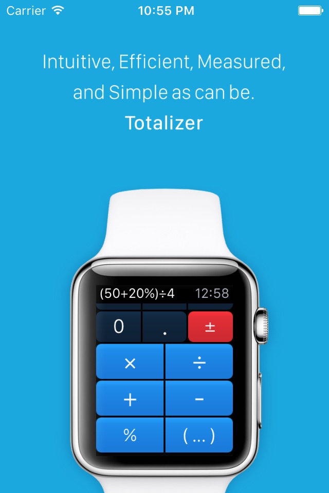 Totalizer - Watch Calculator screenshot 3