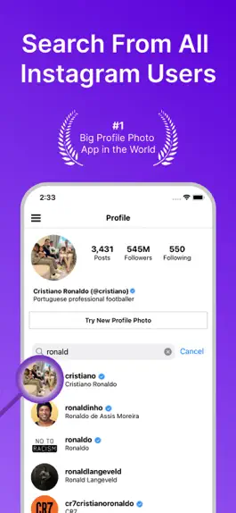 Game screenshot Insfull - Profile Photos mod apk