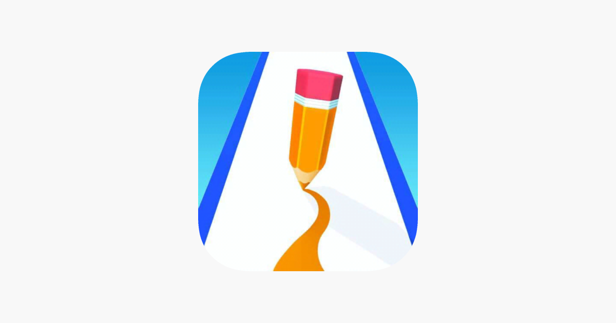 ‎Color Pencil Run: Drawing Game on the App Store