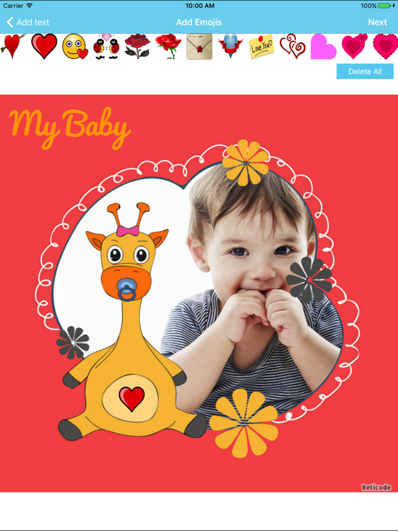 Baby Photo Frames & Editor screenshot 2