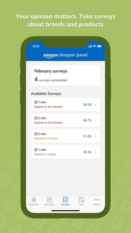 Amazon Shopper Panel screenshot-2