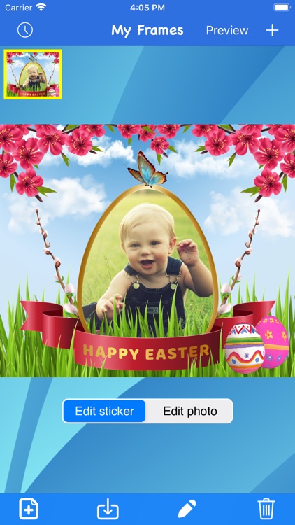 Easter frames - Frame It!