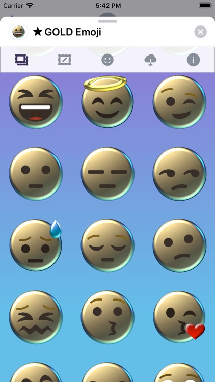GOLD Emoji • Stickers screenshot-4