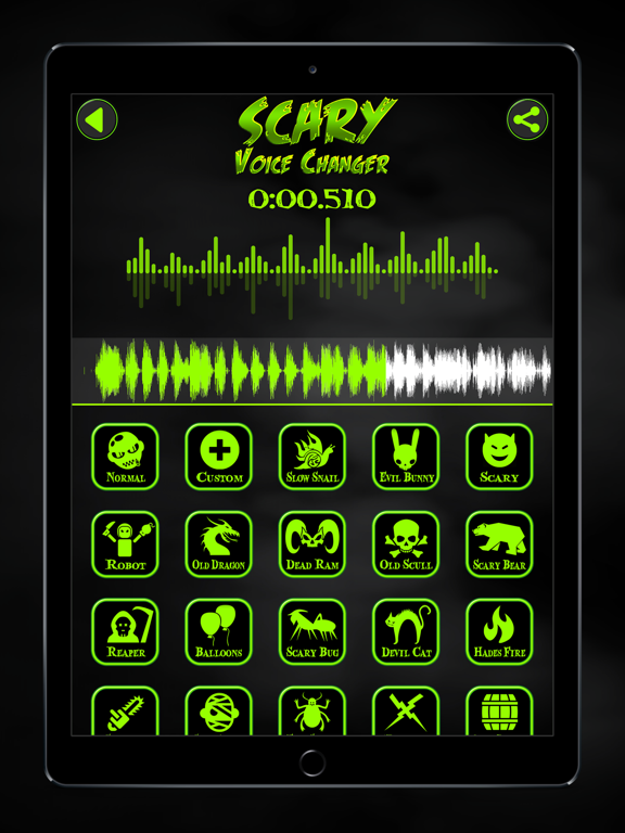 Scary Voice Changer & Recorder screenshot 4