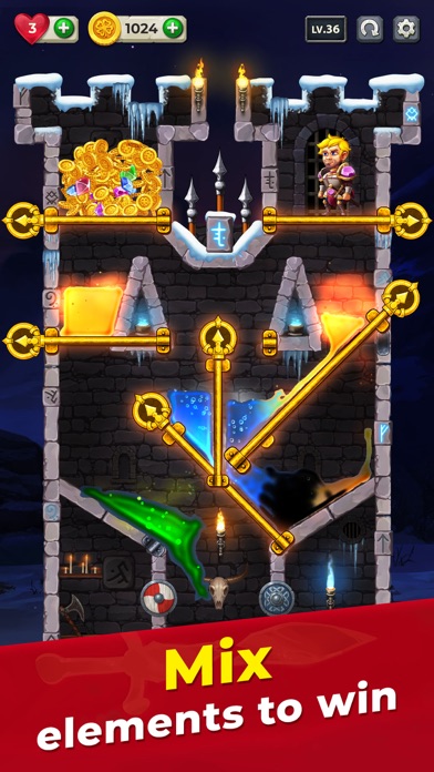 Mr. Knight－Hero Puzzle Rescue screenshot 3