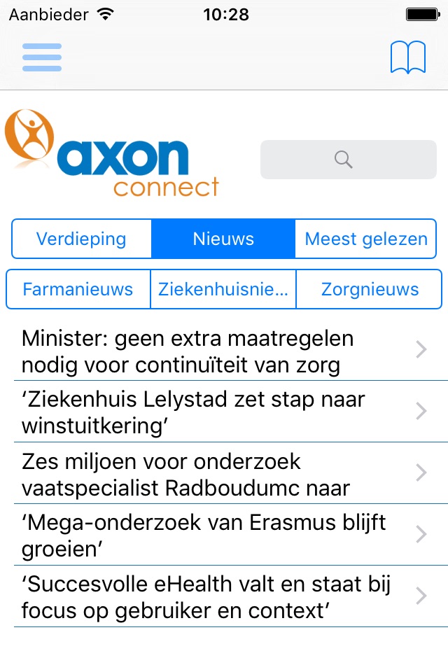 Axon News screenshot 2