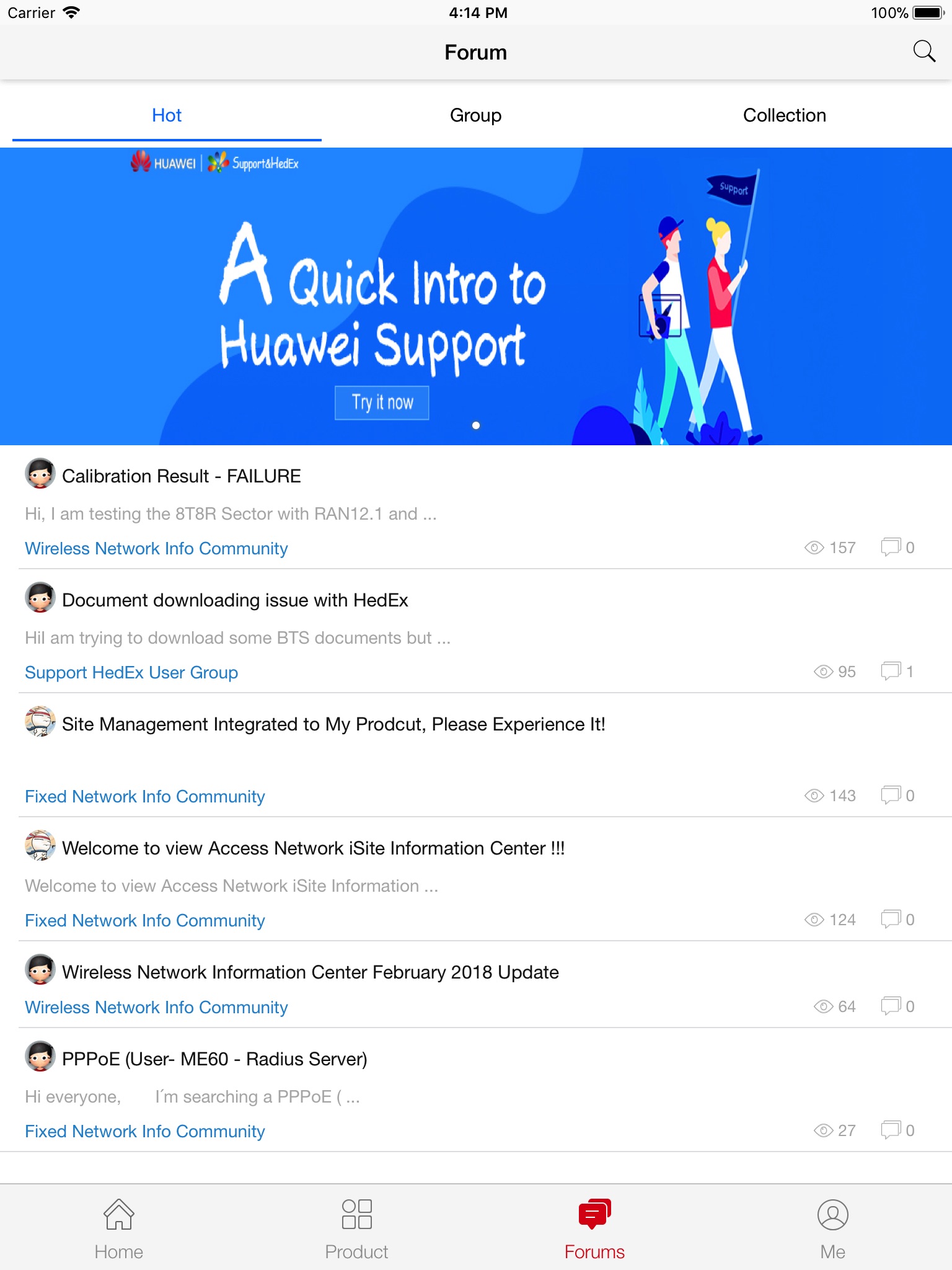 Huawei Technical Support screenshot 3