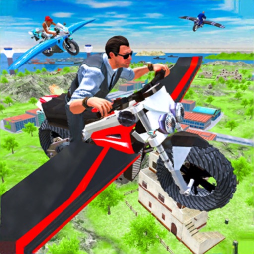 Flying Motorbike: Bike Games iOS App