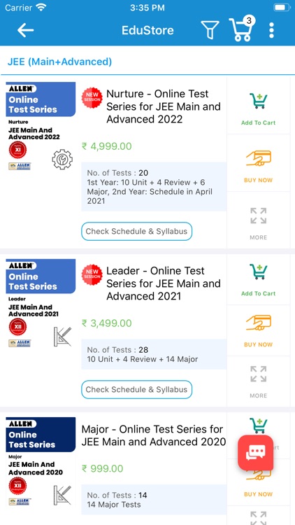 ALLEN Test My Prep