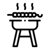 Barbecue Grill Stickers