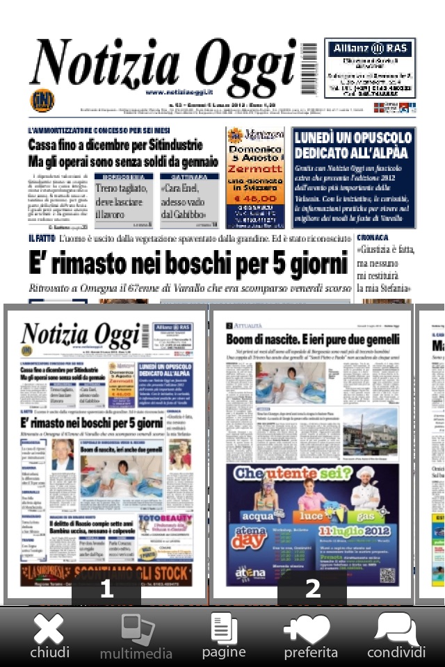 Notizia Oggi - Borgosesia screenshot 4