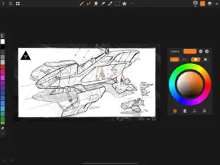 Screenshot 3 Artstudio Pro: Drawing App iphone